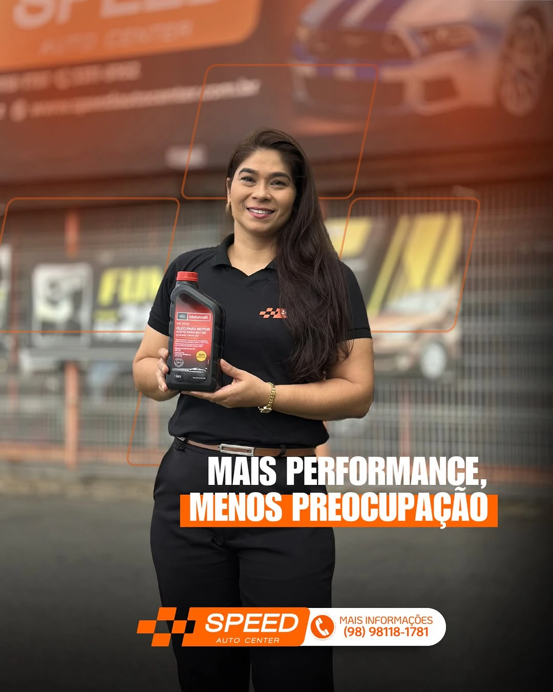 Direção de campanha desenvolvido para Speed Auto Center